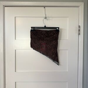 Cheetah print edikted top